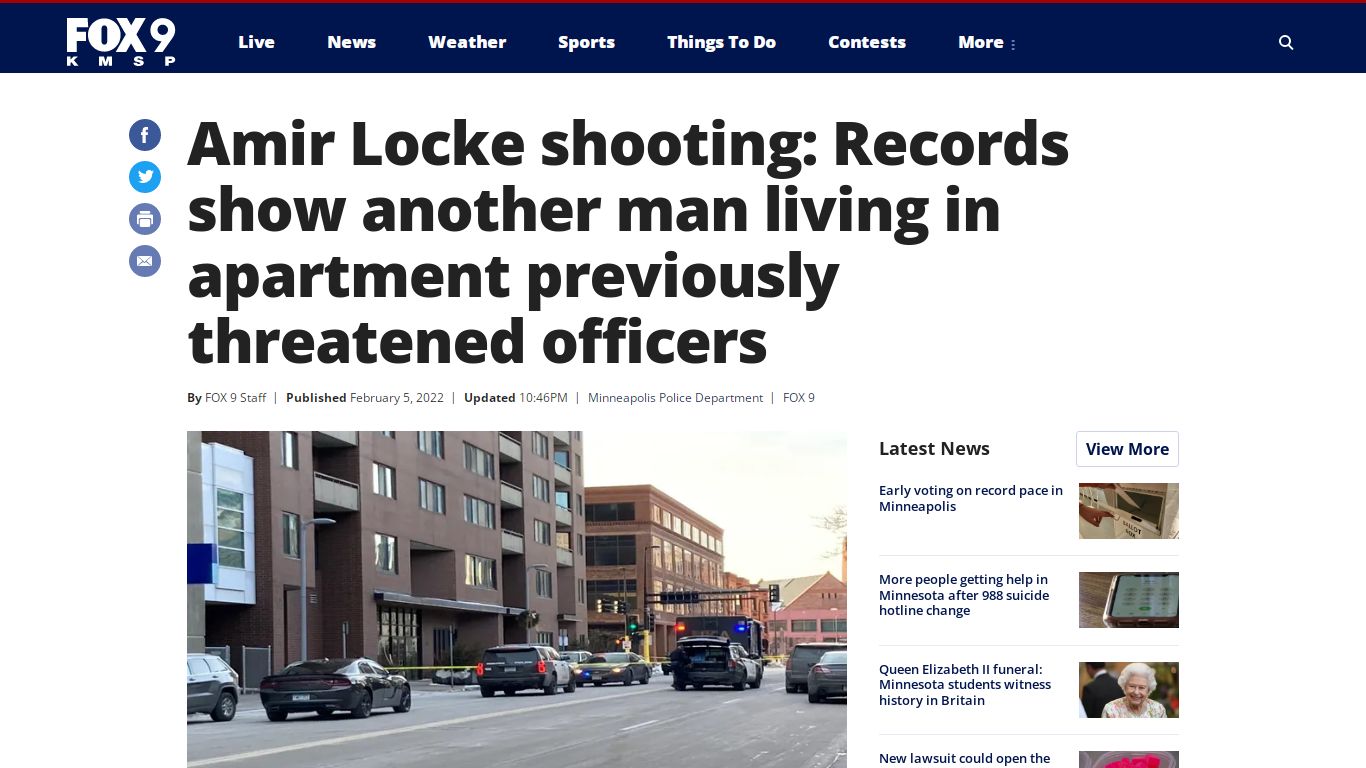 Amir Locke shooting: Records show another man living in apartment ...